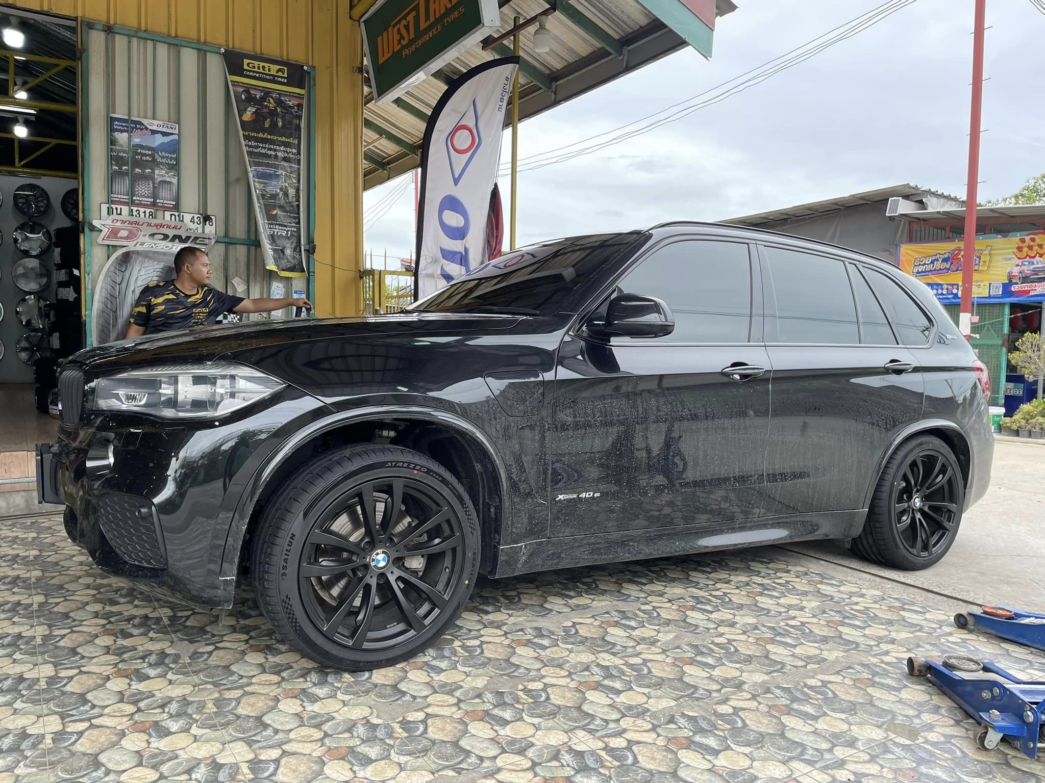 #BMW_X5 เปลี่ยนยาง 🐘#SAILUN_ATREZZO ZSR2 275/40R20 ❤️ 🛞 #SAILUN_ATREZZO ZSR2 315/35R20