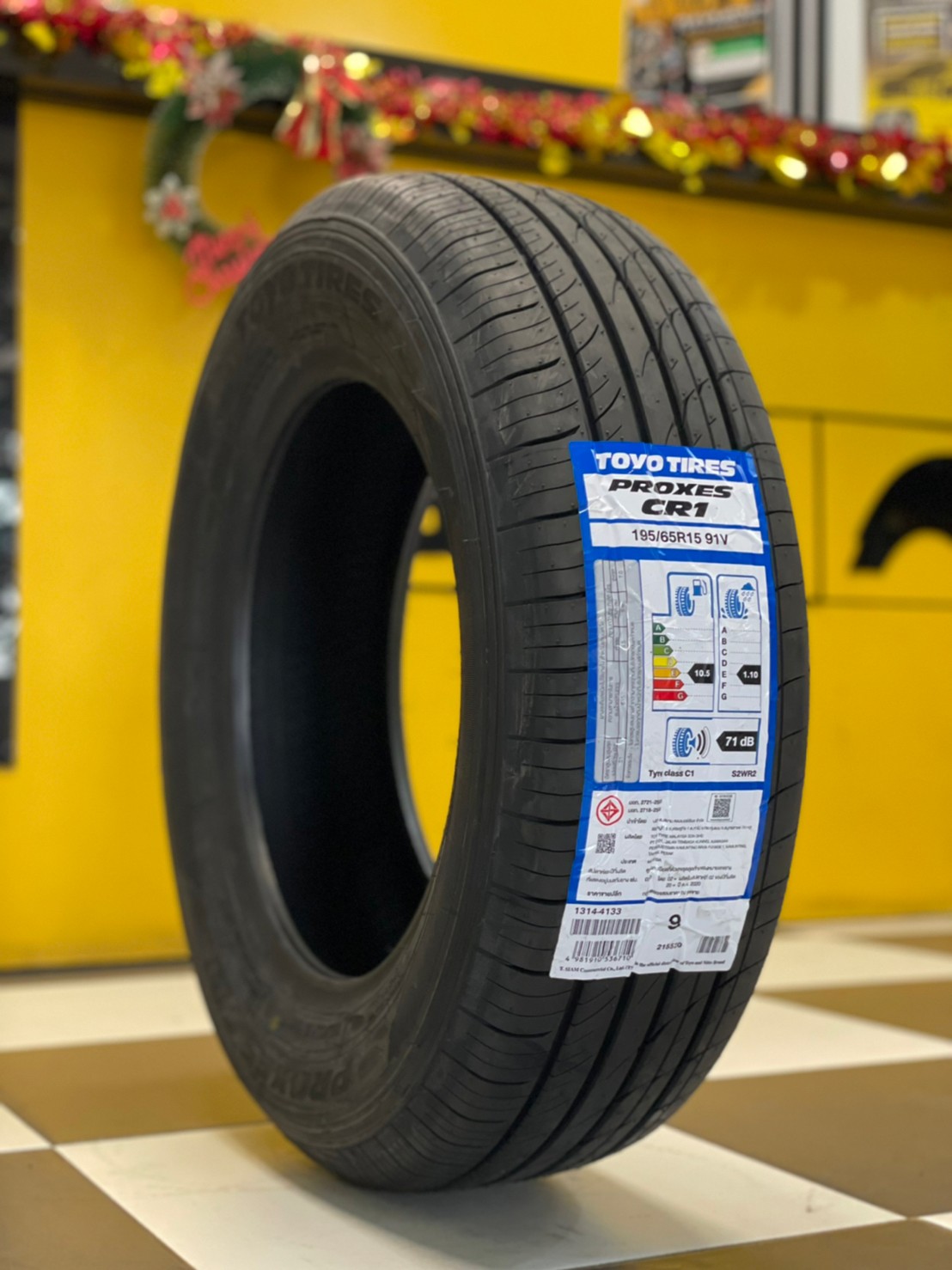 TOYO PROXES CR1 195/65R15 ยางใหม่ปี2023