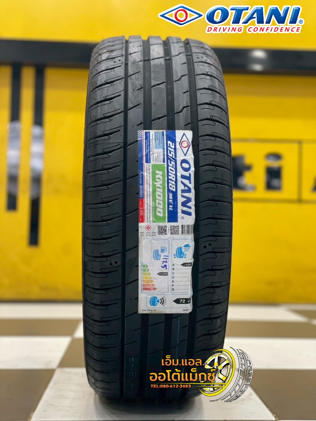 #OTANI #KN1000 215/50R18 ยางใหม่ปี2025
