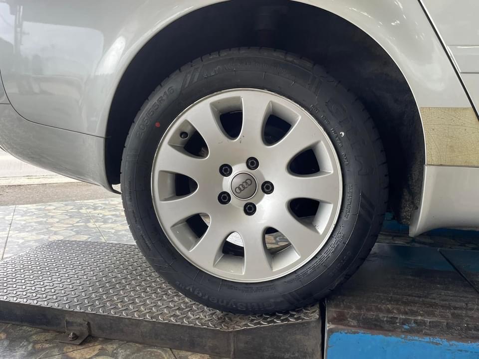 เปลี่ยนยาง 🛻 #AUDI_A6 🛞🔥#Giti SynergyH2 205/55R16🛞