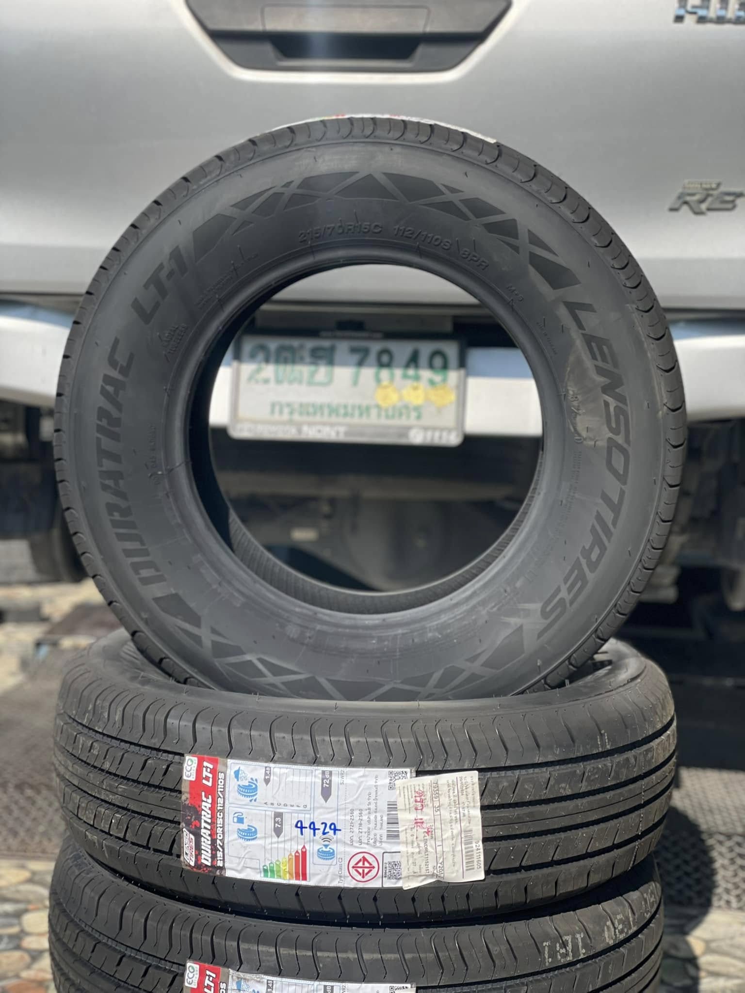 #TOYOTA_REVO🛞 เปลี่ยนยาง #LENSO_TIRES LT-1 215/70R15