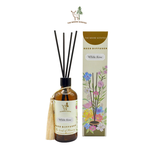 White Rose Reed Diffuser