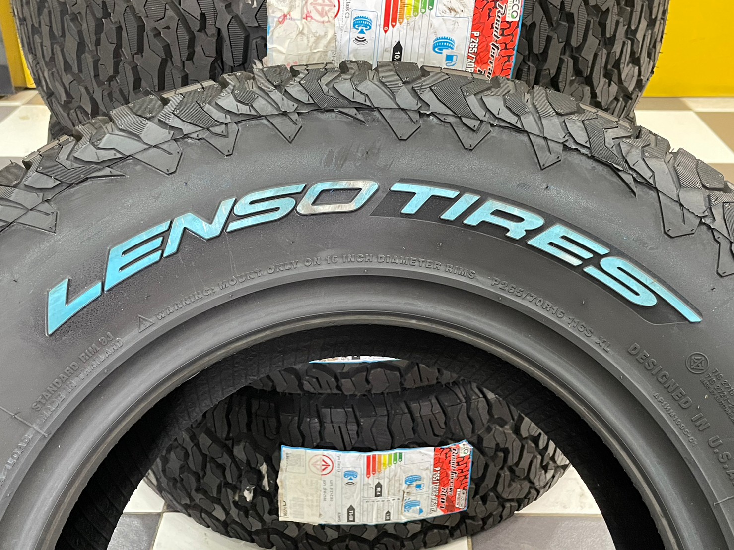 🔥🔥LENSO RT07 265/70R16 ยางใหม่ปี2022 🔥🔥ราคาพิเศษ 4เส้น