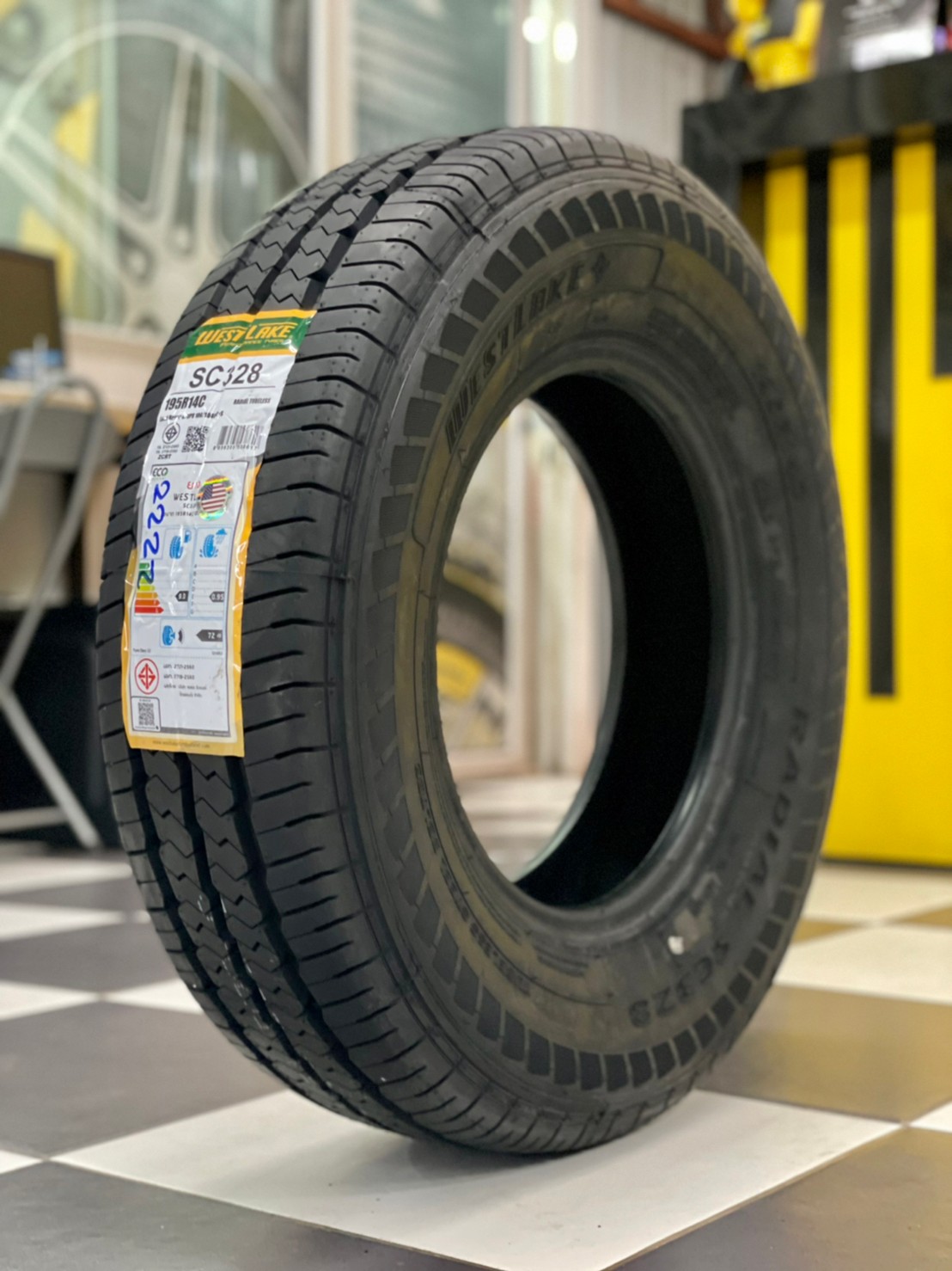 195R14 West Lake SC-328 ยางใหม่ปี2022
