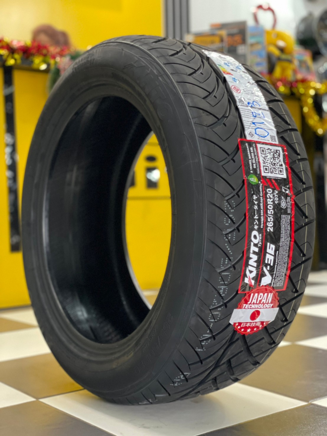 KINTO V36 265/50R20ยางใหม่ปี2023