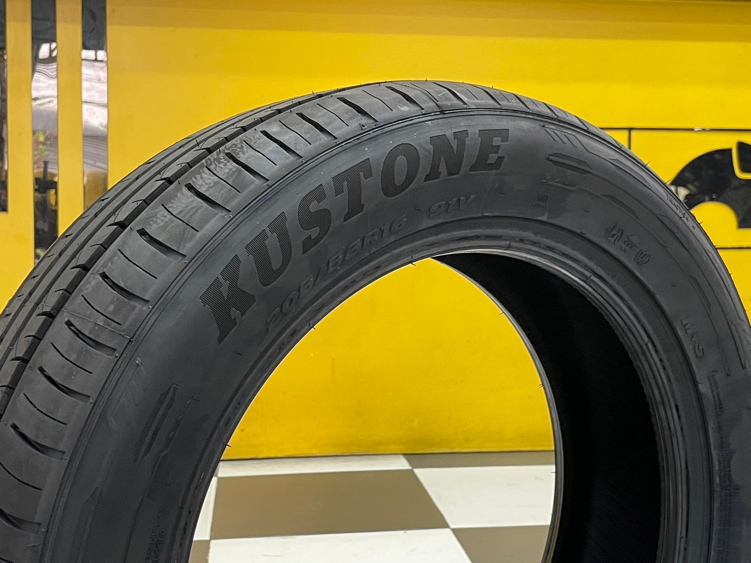 ยางใหม่คูสโตน KUSTONE Quiet Q7 205/55R16 ยางใหม่ปี2024