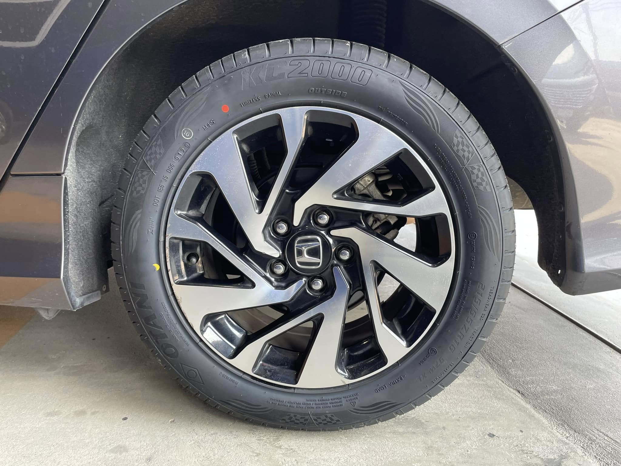 🚘 #HONDA_CIVIC🛞 #OTANI #KC2000 215/55R16 #บริการเปลี่ยนโช๊ค🛠 #บริการตั้งศูนย์ล้อ🛞
