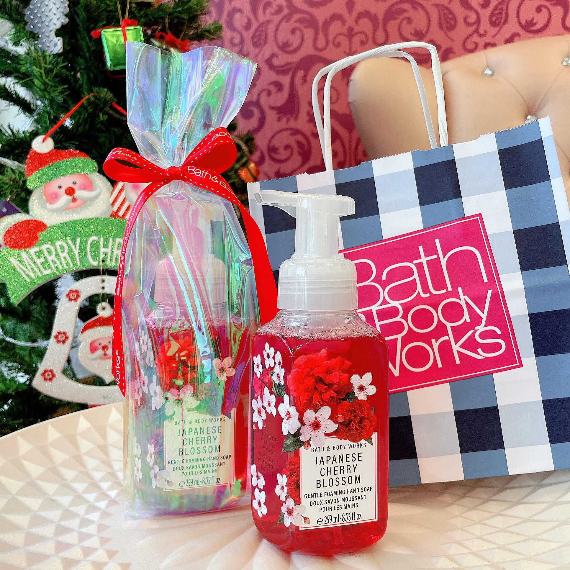 "Bath and Body Works Foaming Hand Soap"