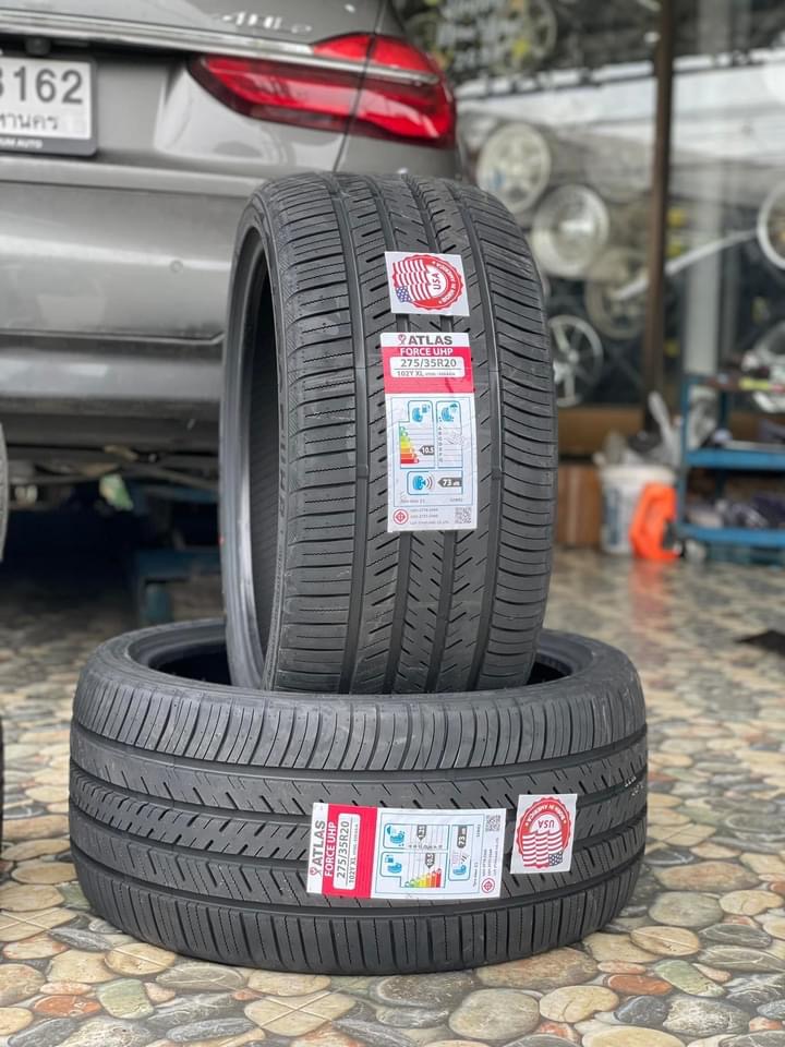 🛞❤️ #BMW_740Le เปลี่ยนยาง 🛞🐘#ATLAS_FORCE UHP 245/40R20 ❤️ 🛞#ATLAS_FORCE UHP 275/35R20