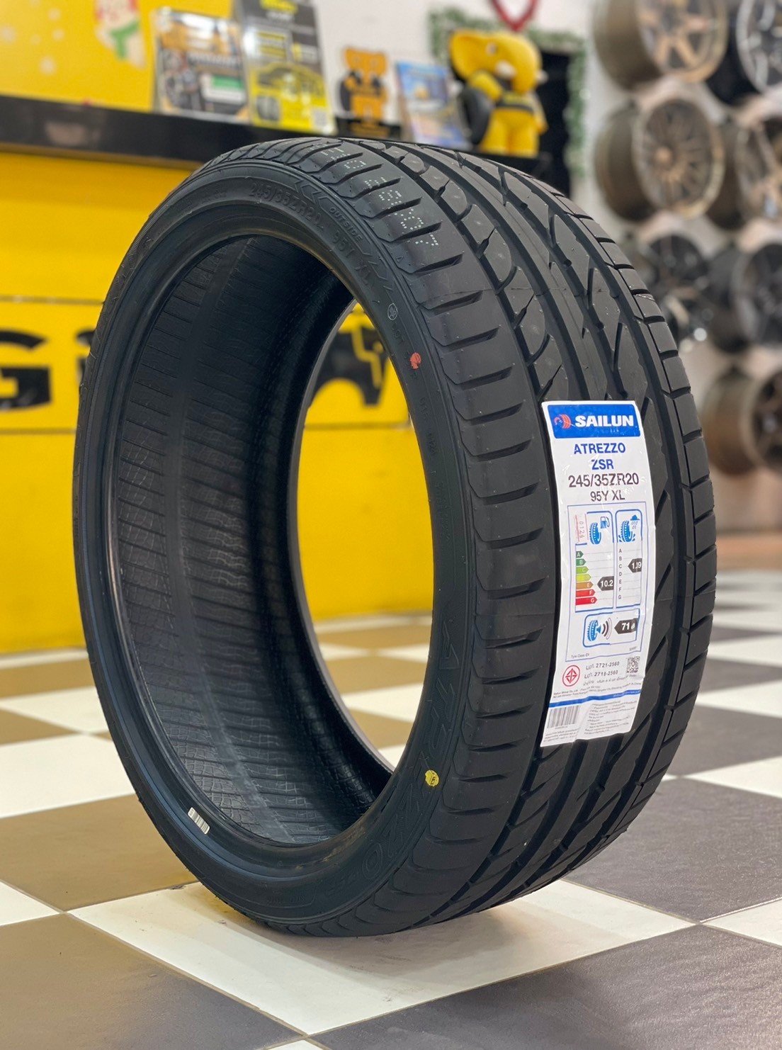 ยางไซหลุน #Sailun Atrezzo ZSR 245/35R20 ยางใหม่ปี2024