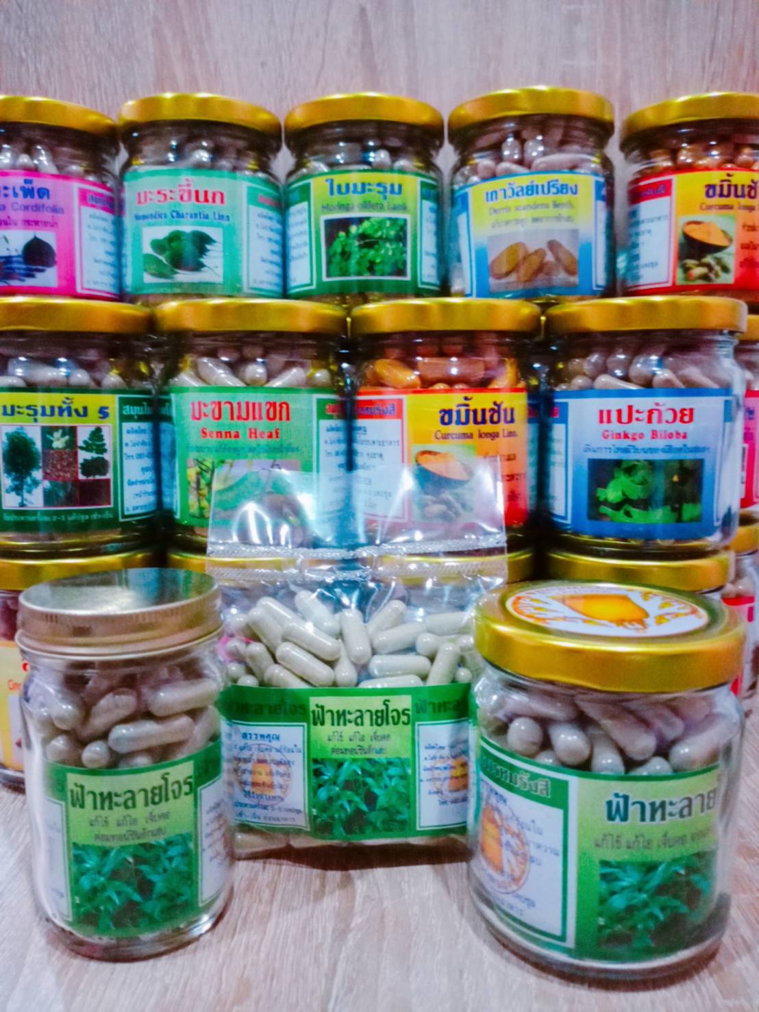 ฟ้าทะลายโจร สมุนไพรพรหมรังสี