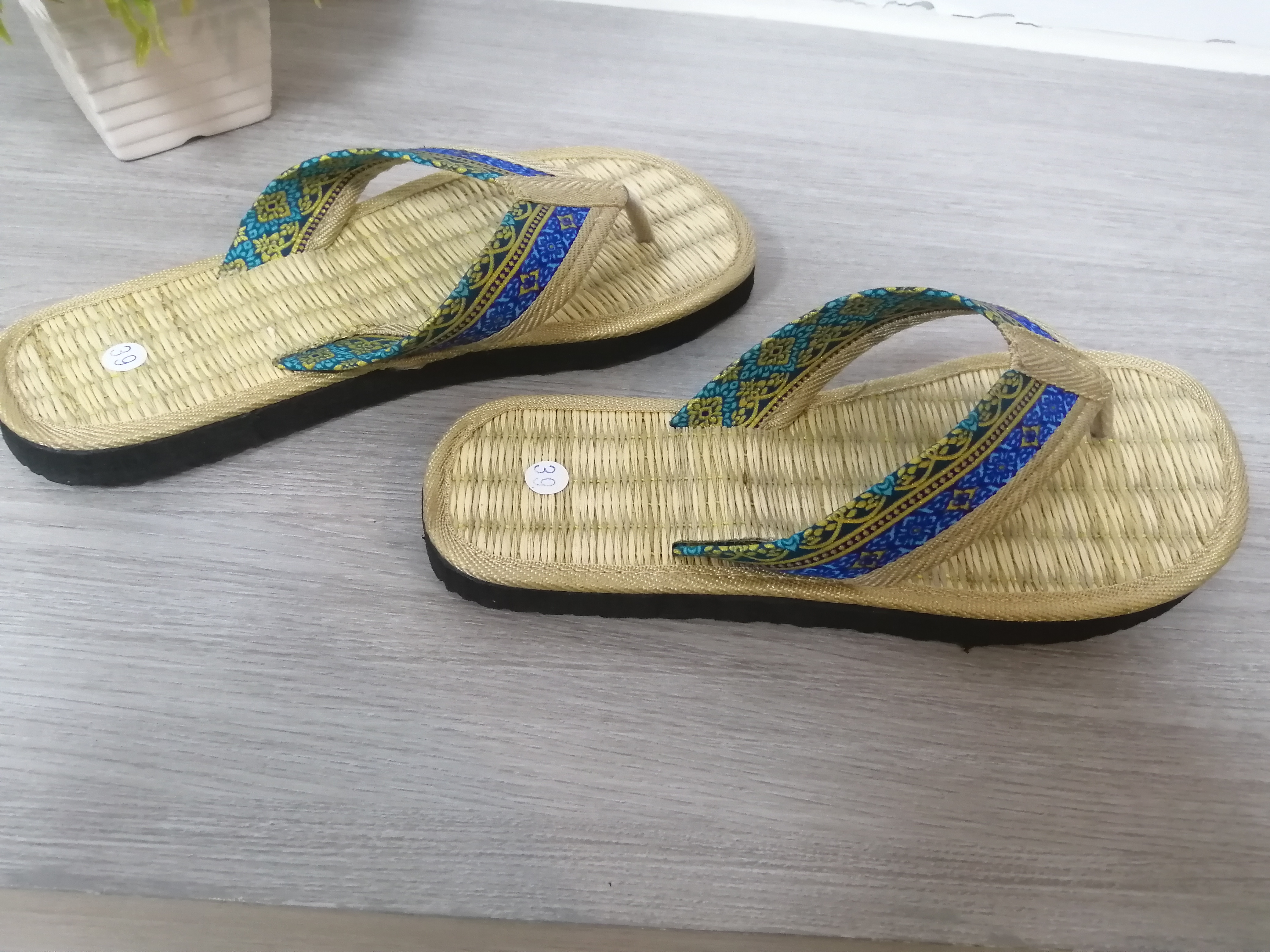 BSS306R : รองเท้าแตะสานใส่เที่ยว ราคาส่ง 1โหล 12 คู่