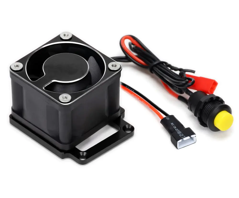 INT-C33203BLACK Alloy Machined Quick Change Motor Mount for Traxxas X-Maxx & XRT