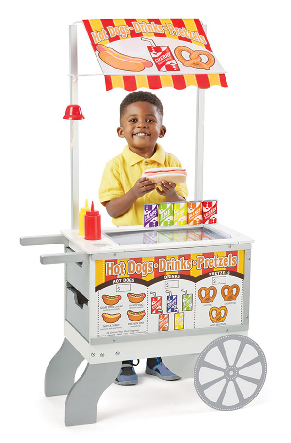 รถเข็นขายไอศกรีม และรถเข็นขายฮอทด๊อก Snacks & Sweets Food Cart