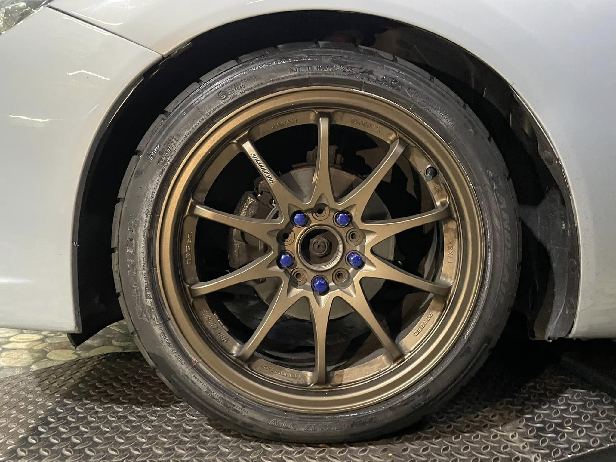 🛞❤️ #HONDA_CIVIC 🚘เปลี่ยนยาง🛞🐘#LANDSAIL #RS009 215/45R17 ❤️ 🛞 #บริการตั้งศูนย์ล้อ🛞