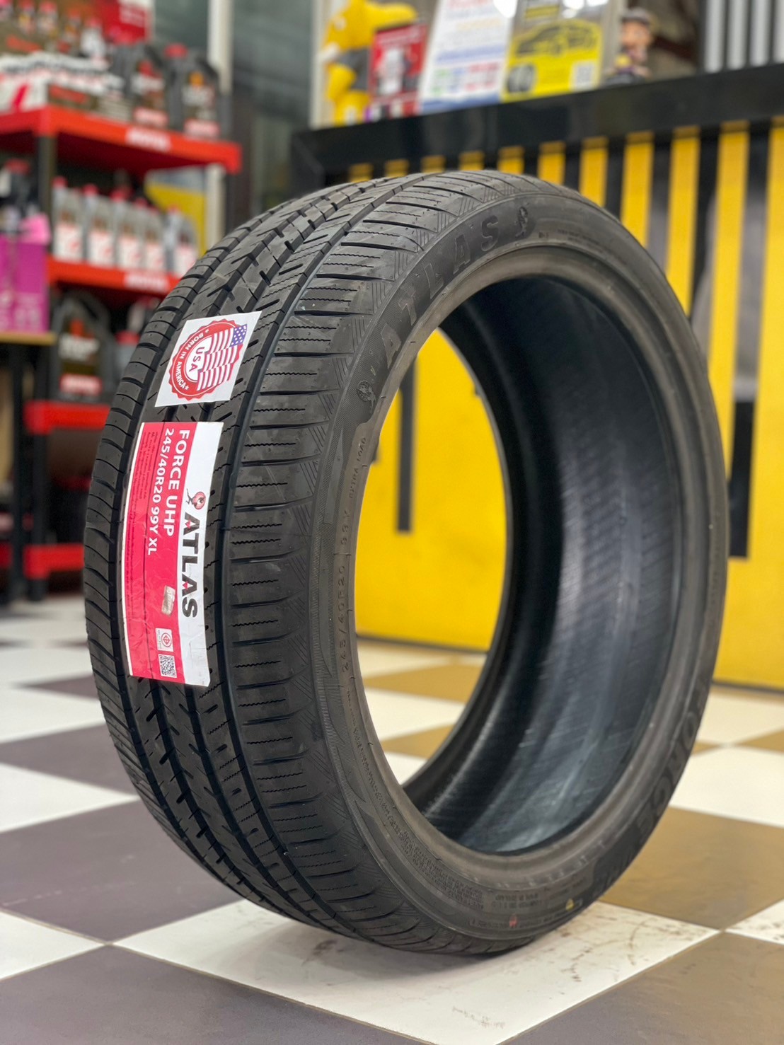 ยางใหม่ ATLAS UHP 245/40R20 ยางใหม่ปี2024