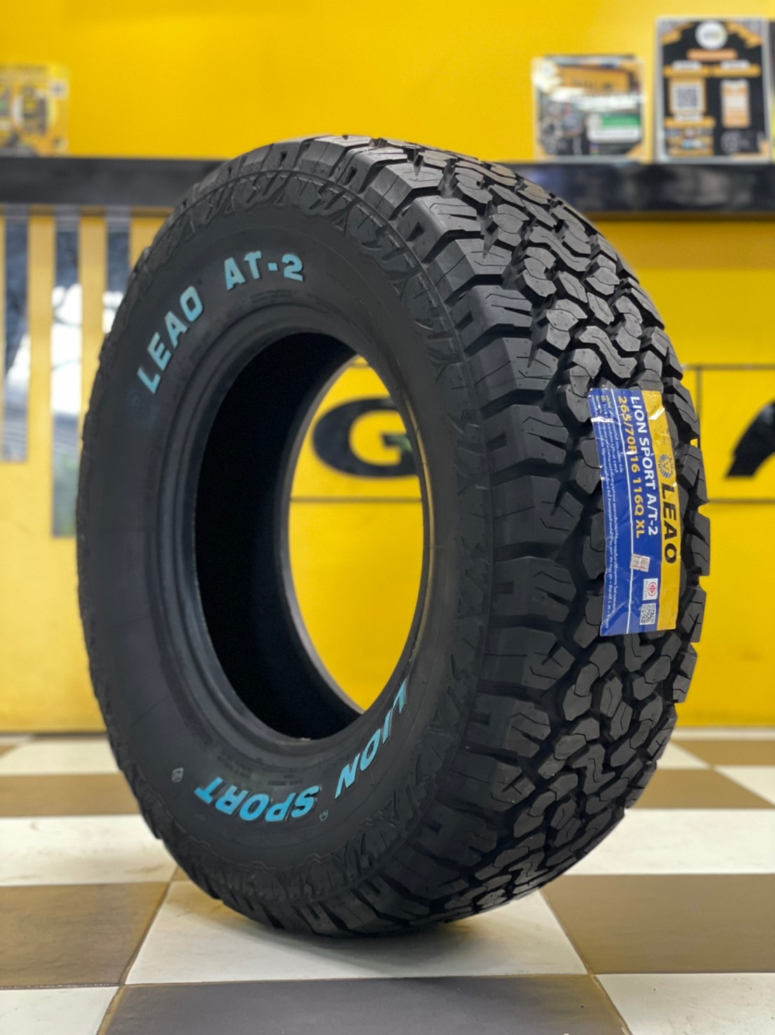 ยางไทย LEAO TIRES AT-2 265/70R16 ยางใหม่ปี2022
