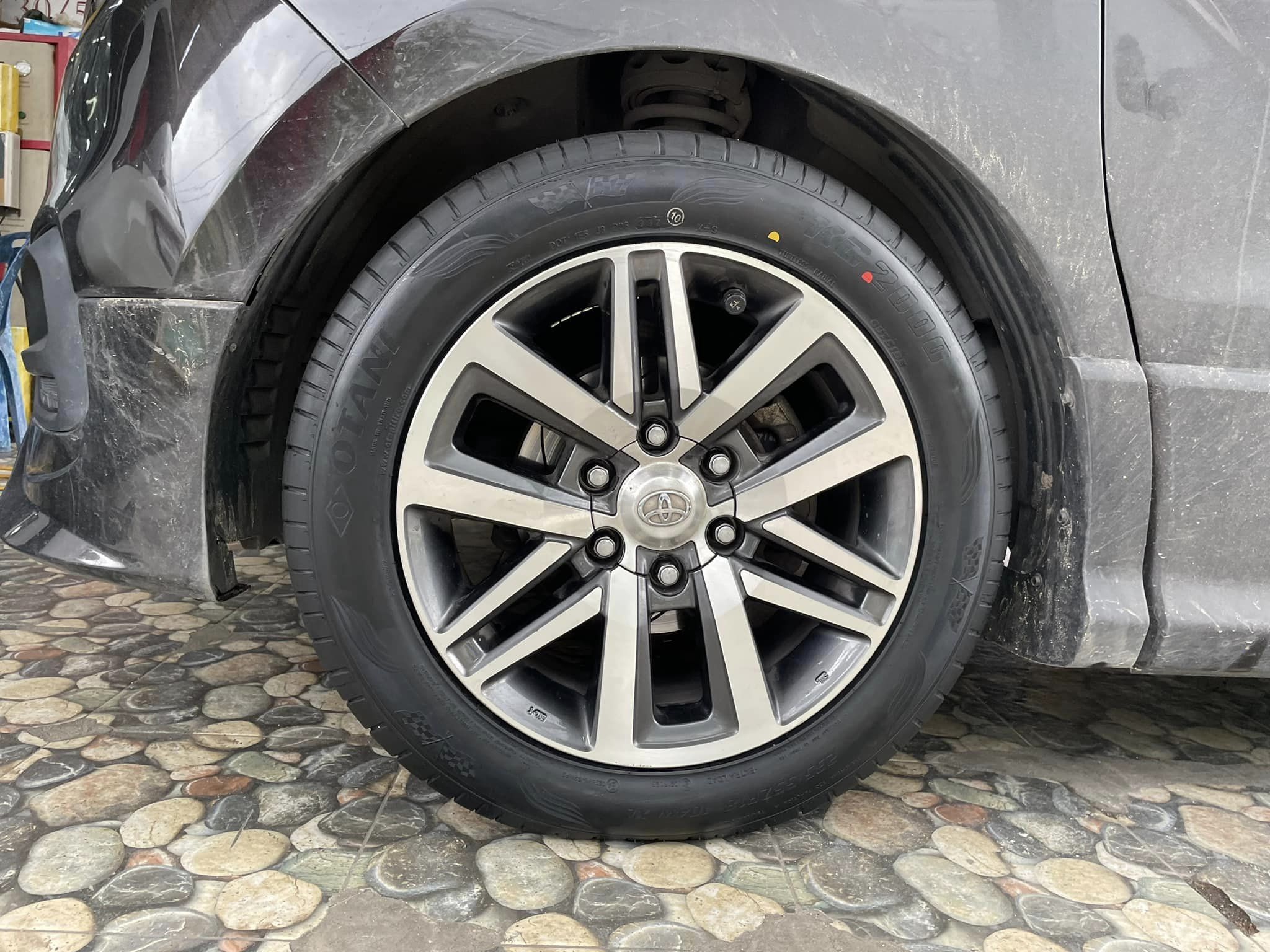 🚘 #HYUNDAI_H1❤️ #OTANI เปลี่ยนยาง#KC2000 235/55R18