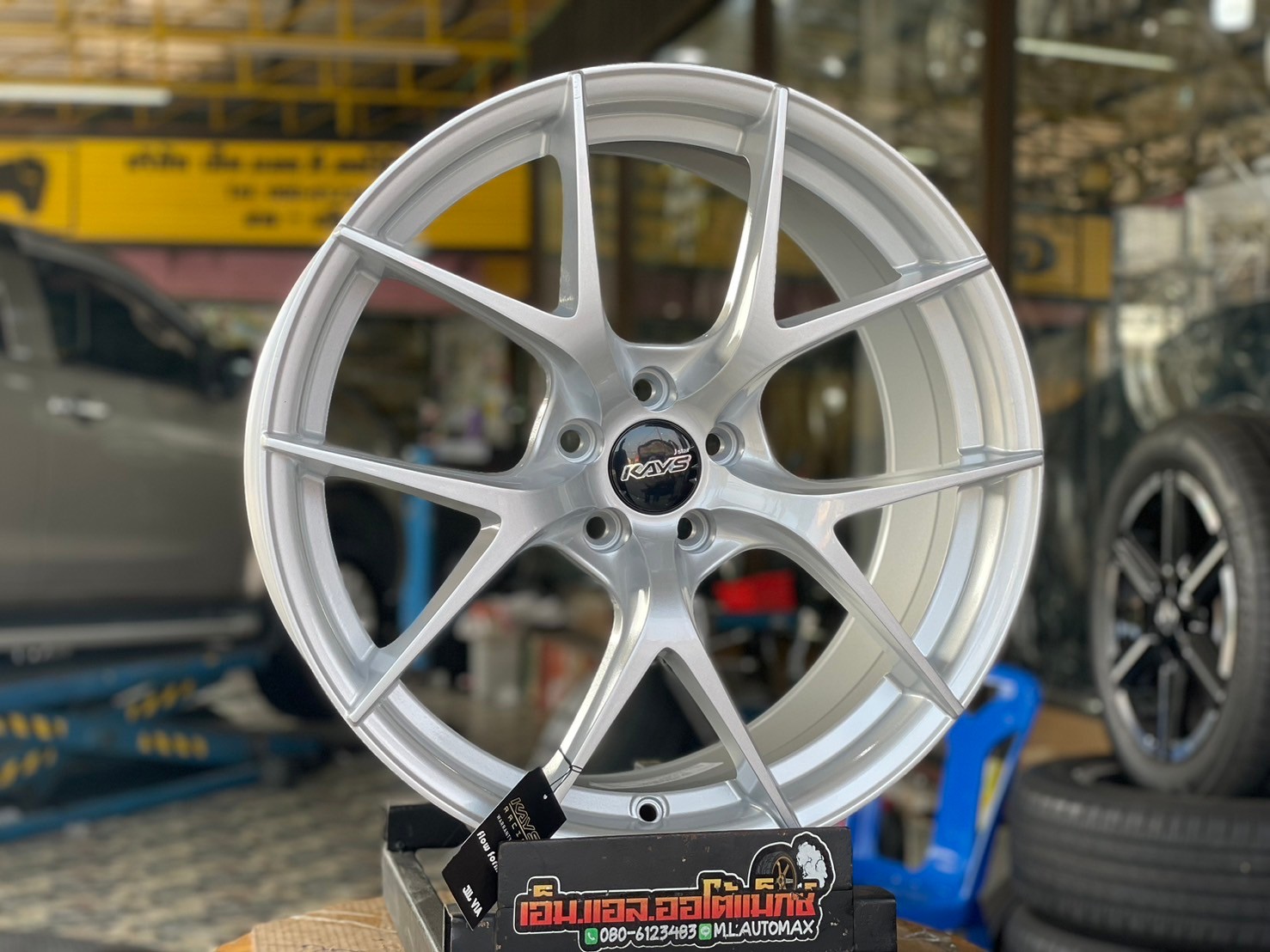 #ล้อแม็กซ์ใหม่ขอบ18 #5รู100 #ล้อแม็กซ์18 #KAYS 18x8.5 ET35 5x100 สีซิลเวอร์
