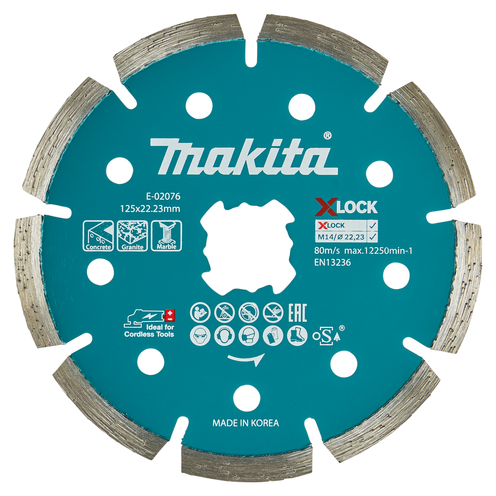 ใบเพชร 5" X-LOCK รุ่น E-02076 MAKITA