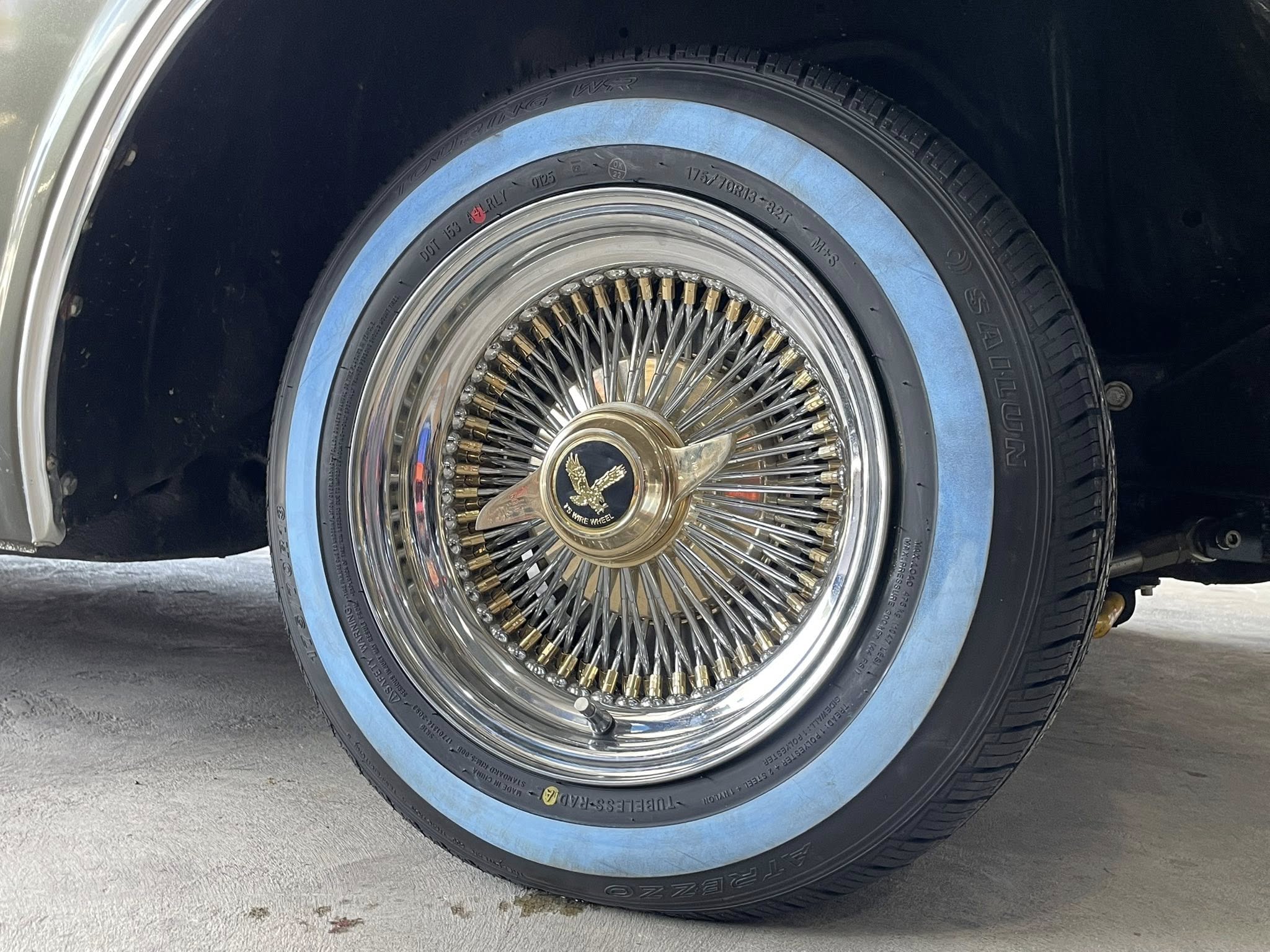 Chevrolet_impala 🚘เปลี่ยนยาง 🛞🐘#SAILUN_ขอบขาว_175/70R13