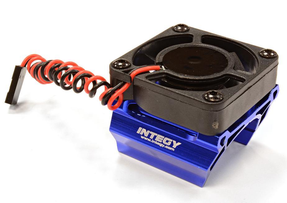 C25861BLUE High Speed Cooling Fan+Heatsink Mount for 28mm O.D. Motor