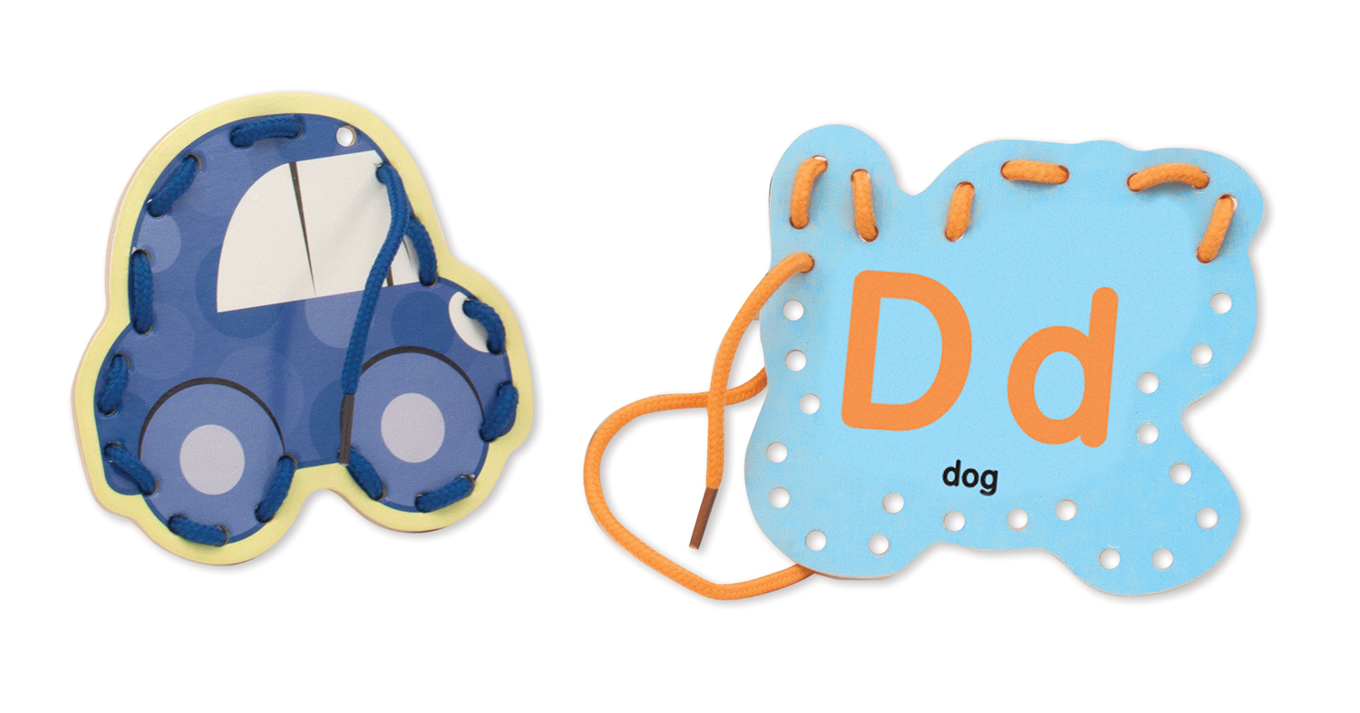 9490 Alphabet Lacing Cards