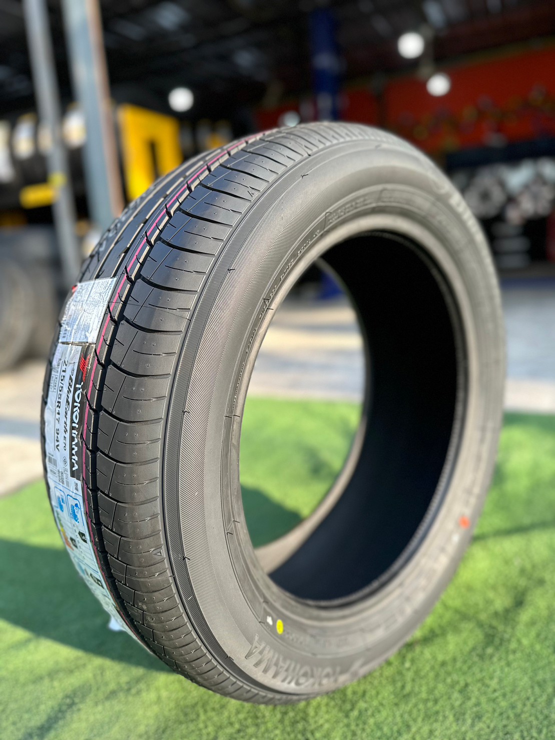 YOKOHAMA E70 215/55R17 ยางใหม่ปี2023