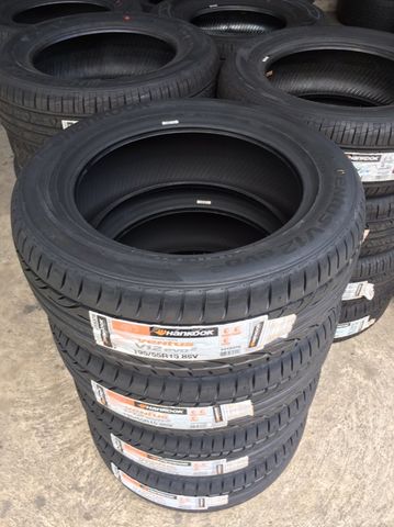 ยางใหม่ ขอบ15 ราคาถูก 195 55 R15 Hankook V12