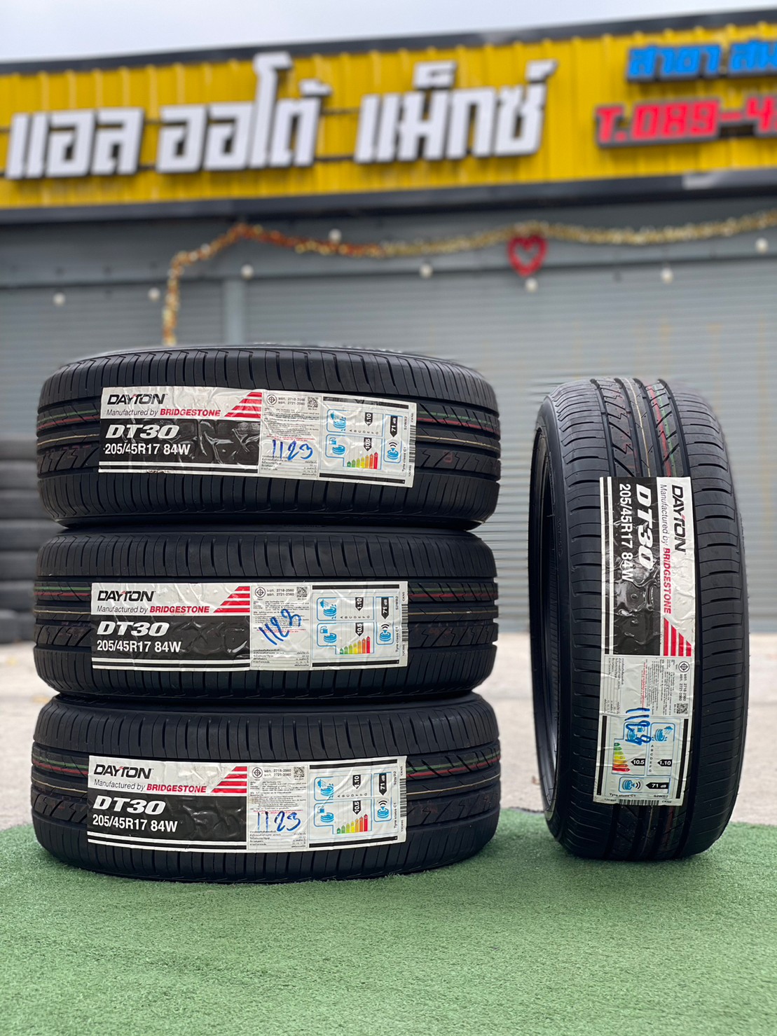 โปรโมชั่นยางใหม่ 205/45R17 Dayton DT30 By Bridgestone ยางใหม่ปี2023