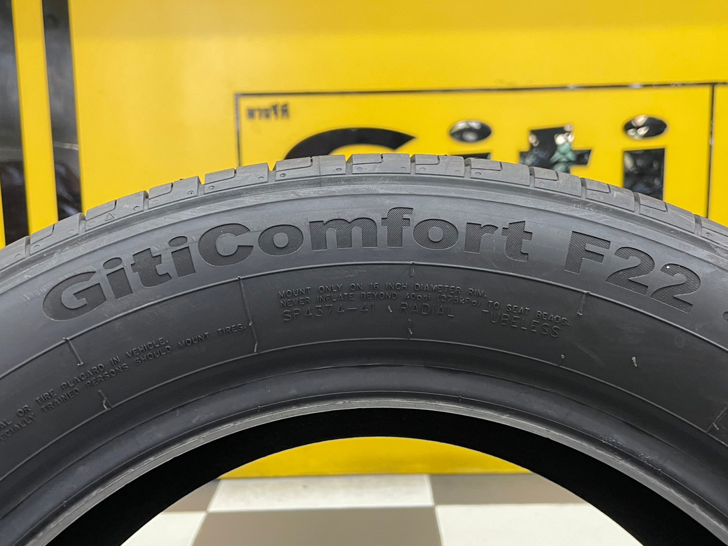 Giti ComfortF22 205/55R16 ยางใหม่ปี2023