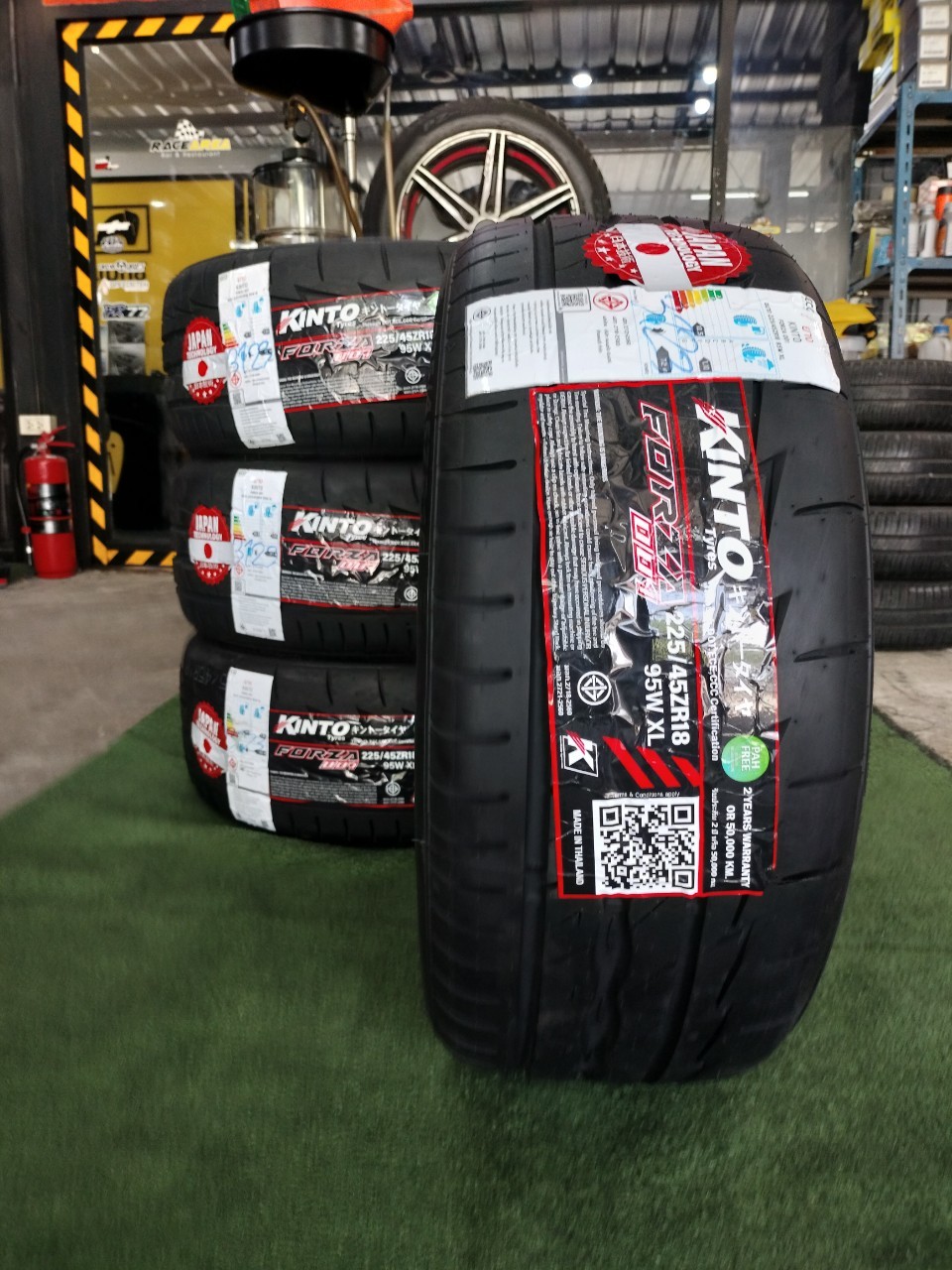 #ยาง #KINTO #FORZA001 #225/45R18 ยางใหม่ปี2023
