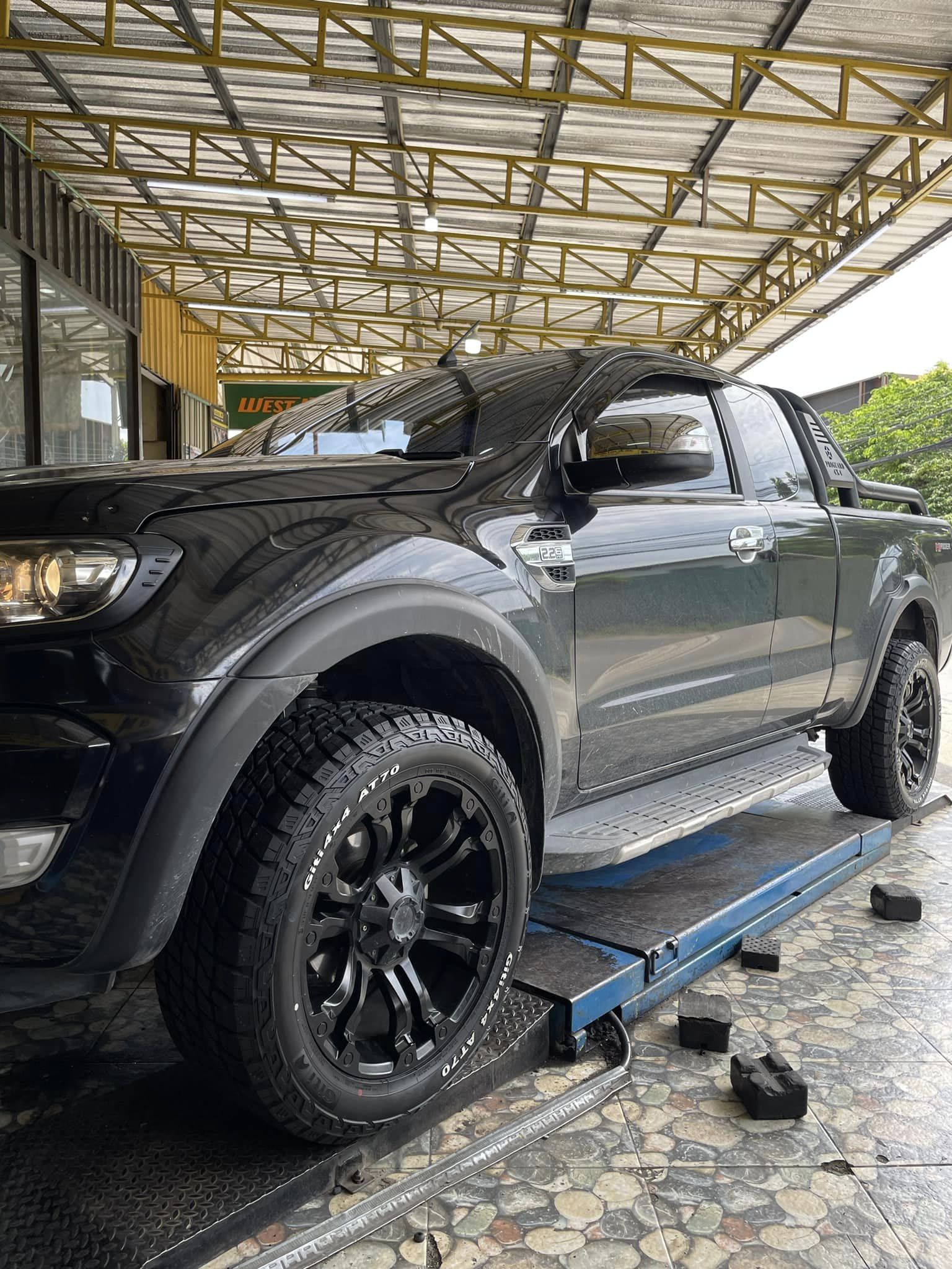 #FORD_RANGER เปลี่ยนยาง ยางจีที GITI 4x4 AT70 265/55R20