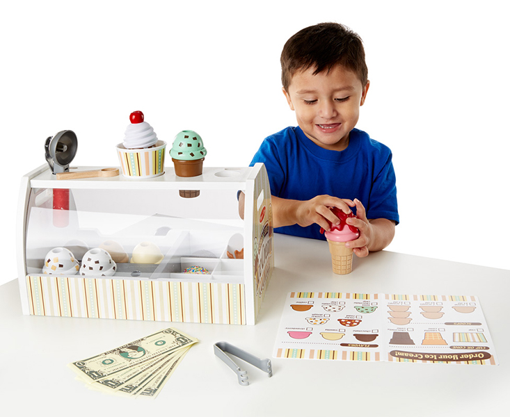 Scoop & Serve Ice Cream Counter