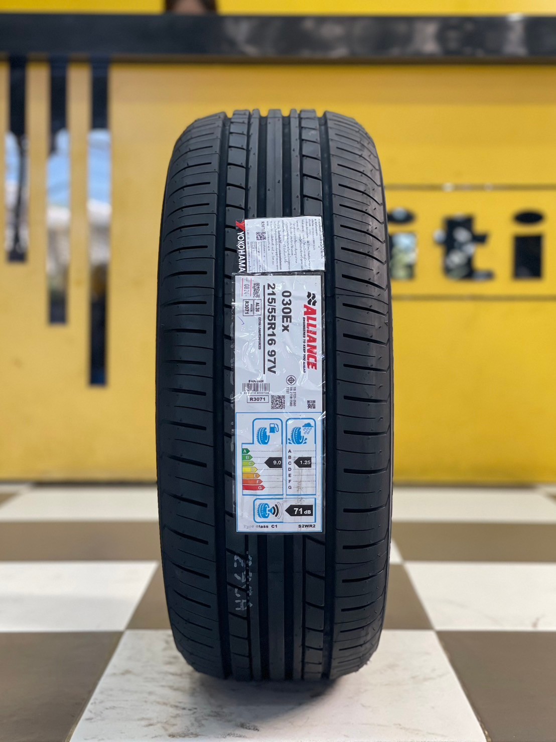 #ยางใหม่ 215/55R16 ALLIANCE 030Ex AL30 BY YOKOHAMA ยางใหม่ปี2024