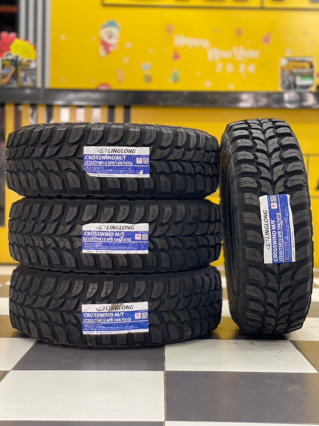 235/75R15 LINGLONG CROSSWIND MT ยางสายลุย สายพันธุ์แกร่งคุณภาพสุดคุ้ม ราคาพิเศษ (4เส้น)