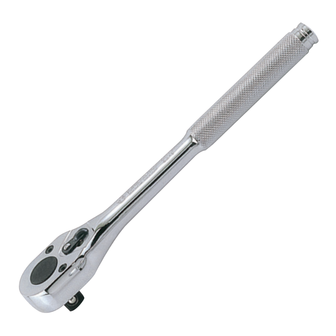 ด้ามฟรี ด้ามเหล็กกลิ้งลาย ขนาด 1/2"/10" 24T No.4769-10F KING TONY