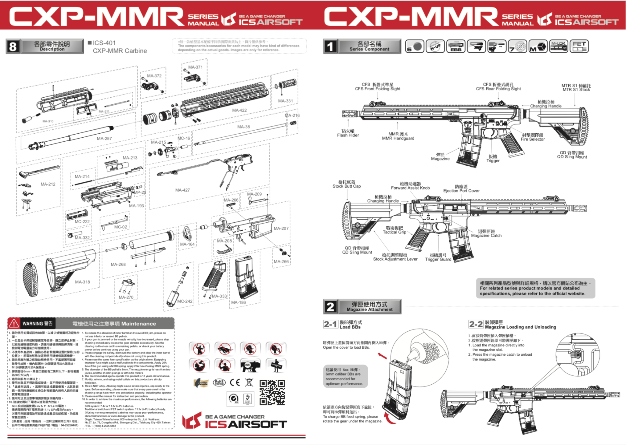 ICS-400 CXP-MMR DMR