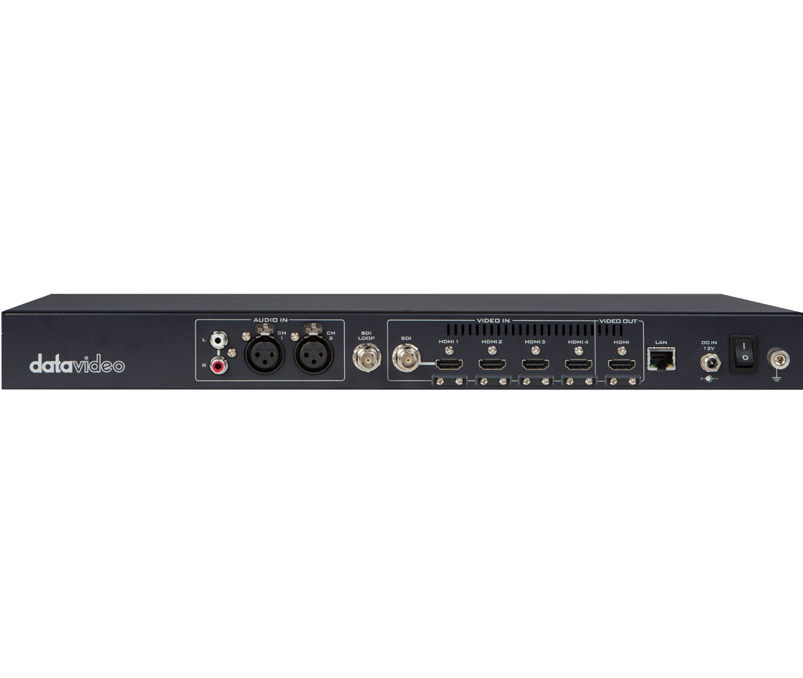 Data Video NVS40 Streaming Switcher 4 Channel Encoder/ Recorder