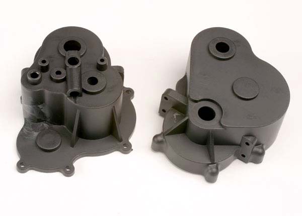 4991 Gearbox halves (f&r)/ rubber access plug