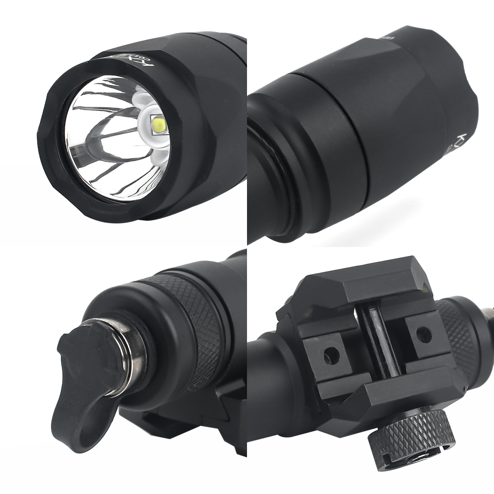 WD04044-BK-LOGO M600C MINI SCOUT LIGHT Single Pressure Pad Version (With SF Logo)