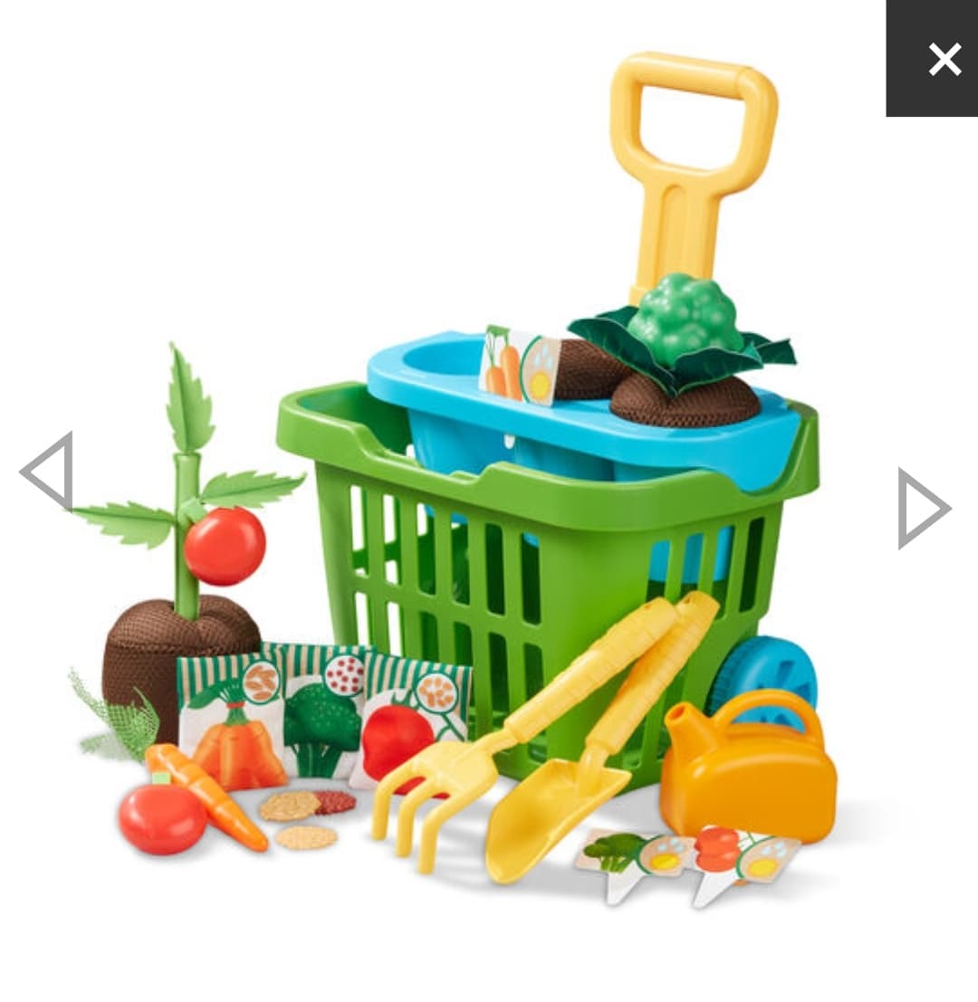 Melissa & Doug รุ่น 30831 เล่นปลูกผักทำสวน Let's Explore Vegetable Gardening Play Set