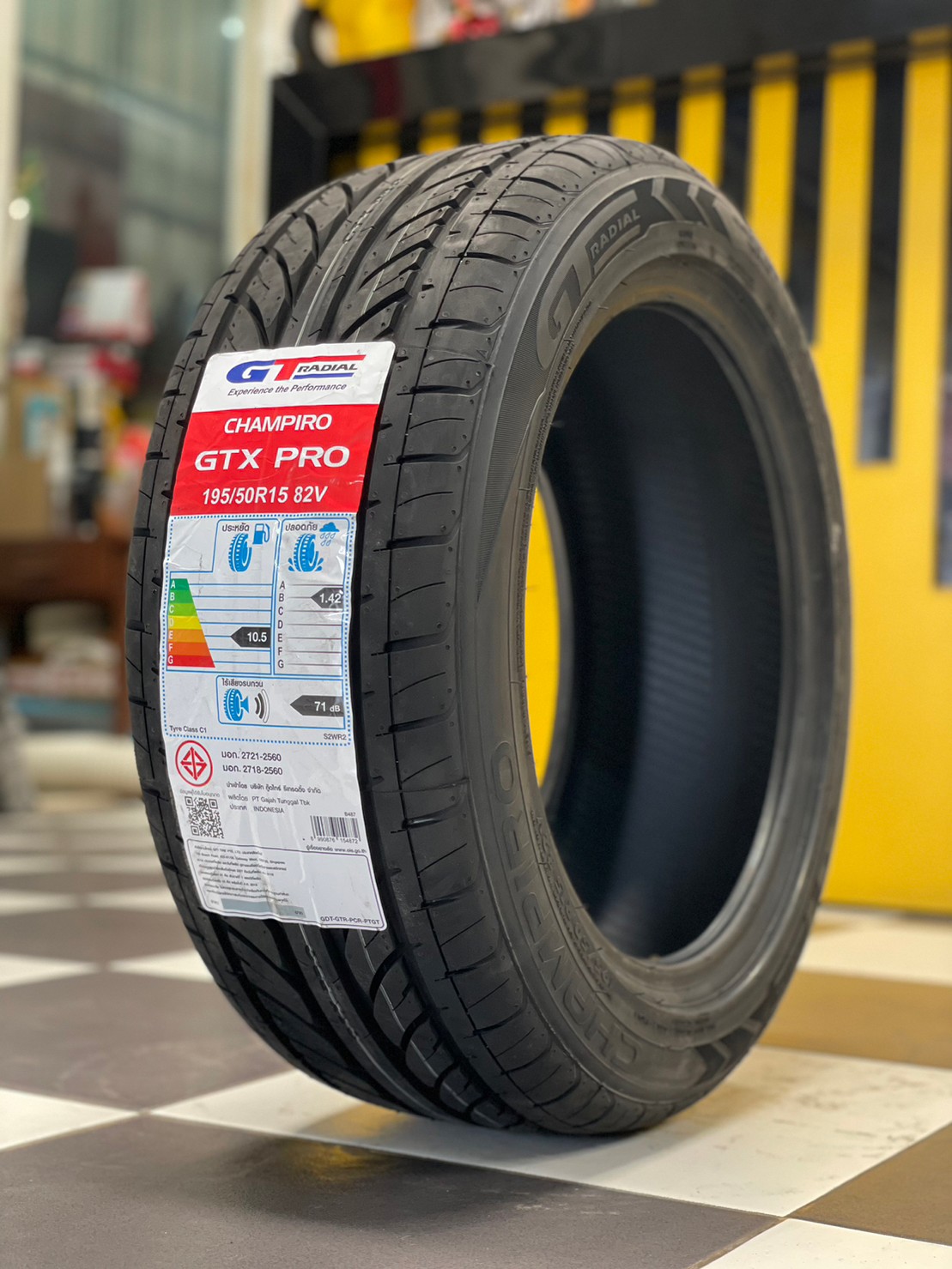 GT Radial Champiro GTX PRO ขนาดยาง 195/50R15 ยางใหม่ปี2023