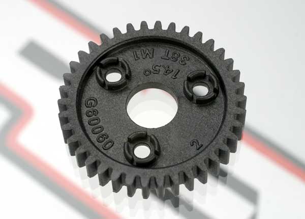 3954 Spur gear, 38-tooth (1.0 metric pitch)