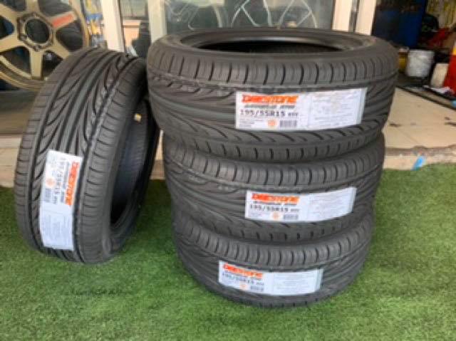 DEESTONE R702 195/55R15 ยางใหม่ปี2019 ติดตั้งฟรี