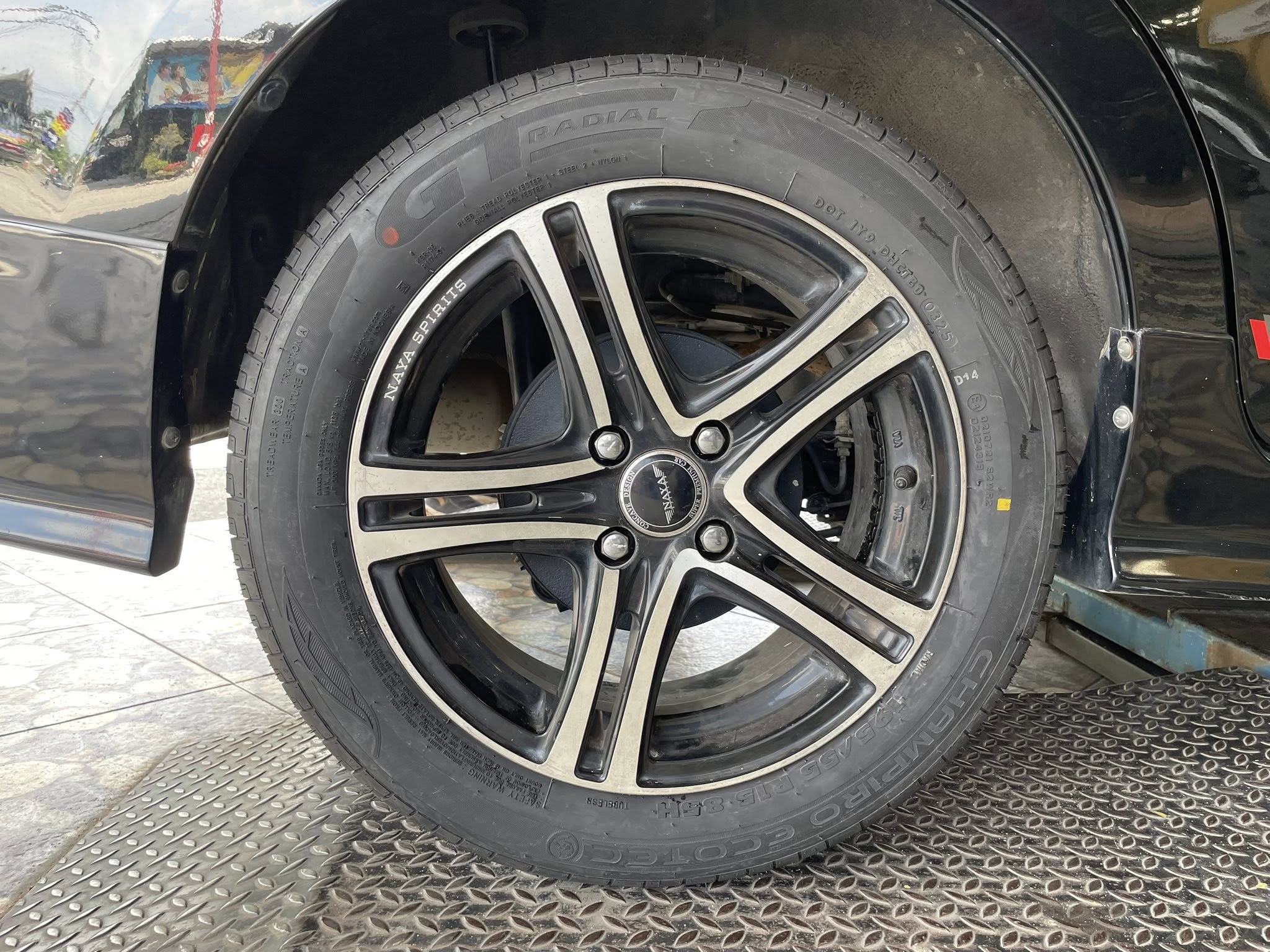 MITSUBISHI_Attrage 🚘เปลี่ยนยาง 🛞🐘#GT RADIAL #ECOTEC 195/55R15