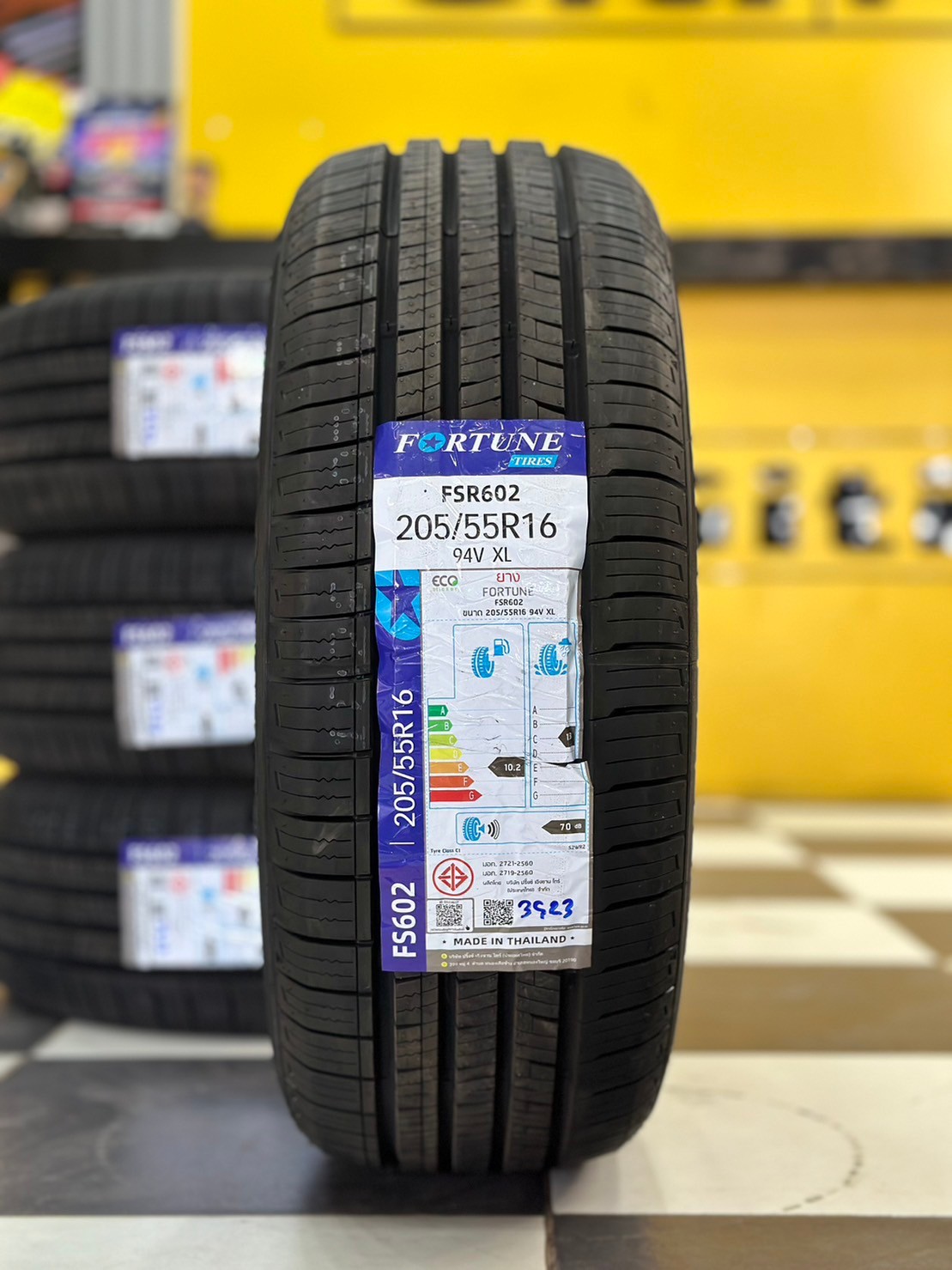 💥💥ยางใหม่ #FORTUNE #FSR602 205/55R16 ยางใหม่ปี2023💥