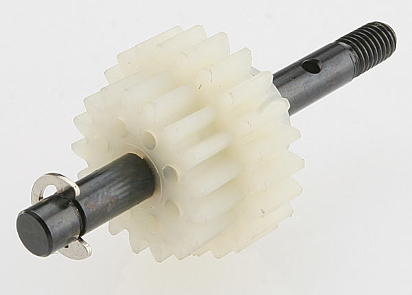 4992X Input shaft, transmission (slipper shaft, T-Maxx Torque Control Slipper Upgrade Kit) (fits first generation T-Maxx transmission w/o Optidrive)