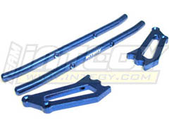 INT-T3860-NB Aluminum Rear Bumper for E/T-Maxx (3903,3905,3906,3908,4907,4908,4909,4910)