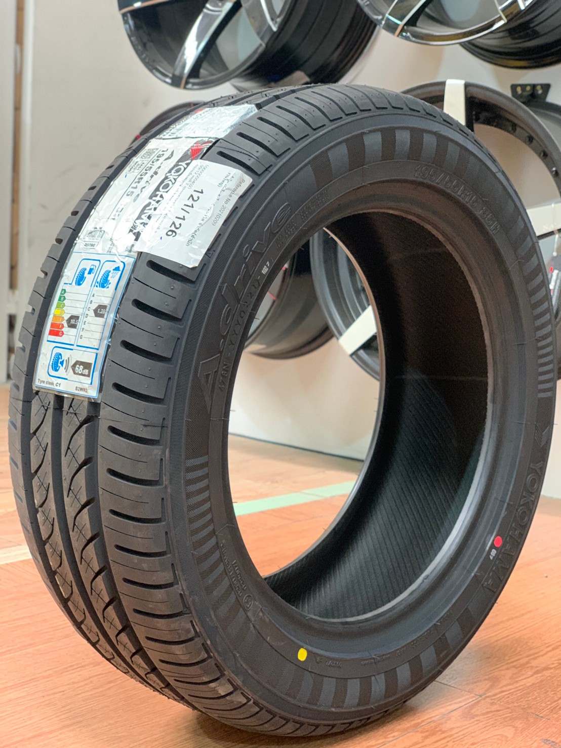 YOKOHAMA A-Drive 195-55R15 ยางใหม่ปี2021 ยางคุณภาพดีนุ่มเงียบ ยางสายพันธุ์ญี่ปุ่น